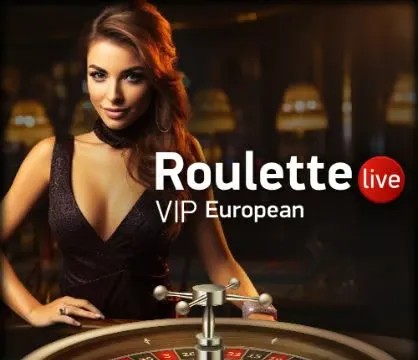 Live Roulette European VIP online game logo by Platipus on bizzocasino-deutschland.de